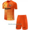 Conjunto (Camiseta+Pantalón Corto) Portero FC Barcelona Primera Equipación 2021/22 - Niño